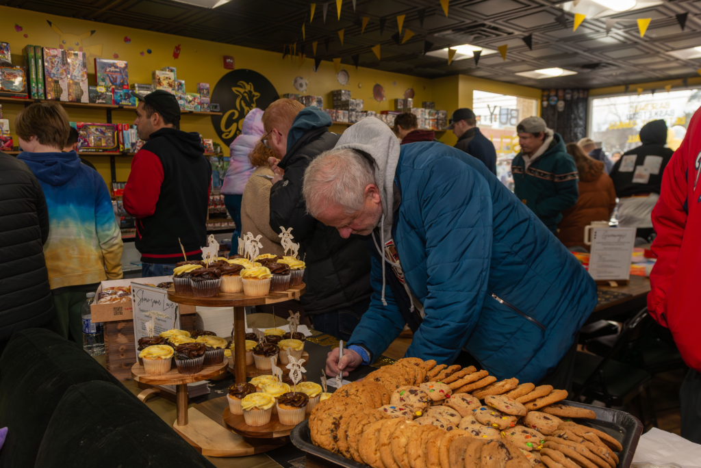 Cupcakes and cookies at the event