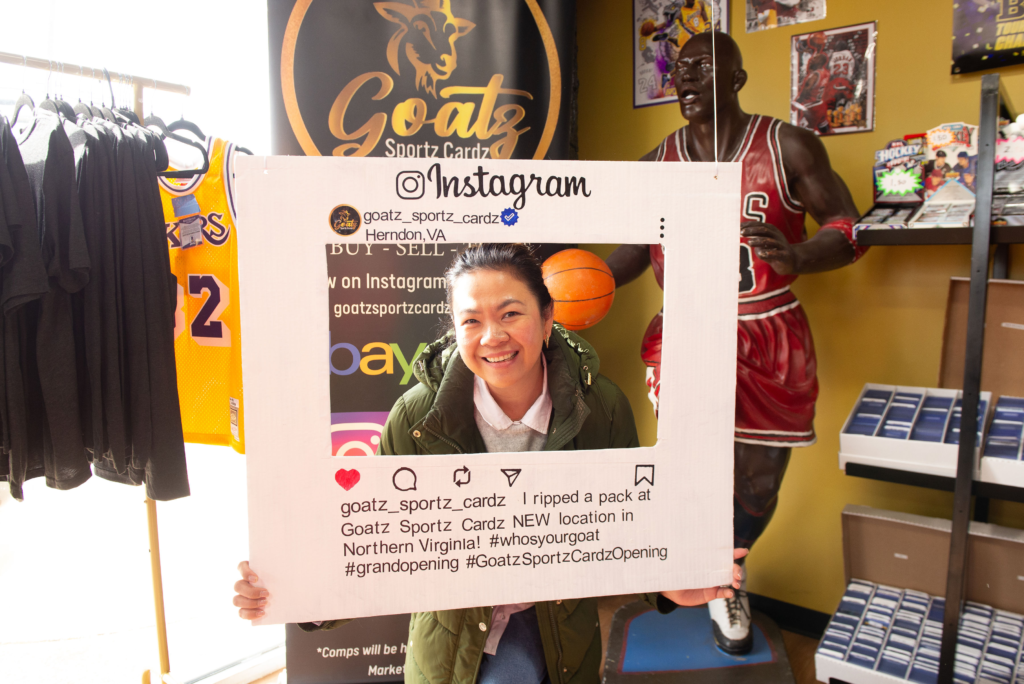 Customers at our photo spot