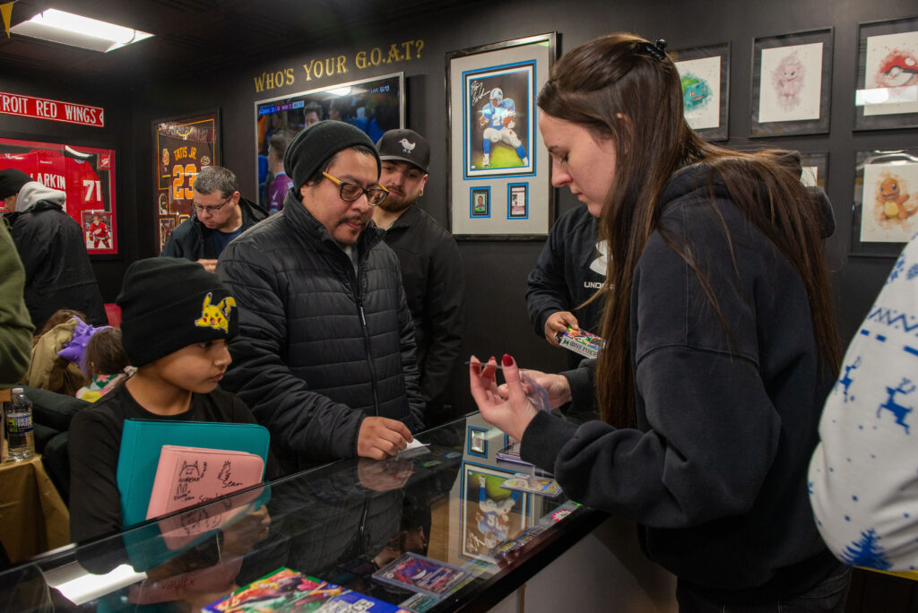 Younger collectors looking for some Pokemon treasures