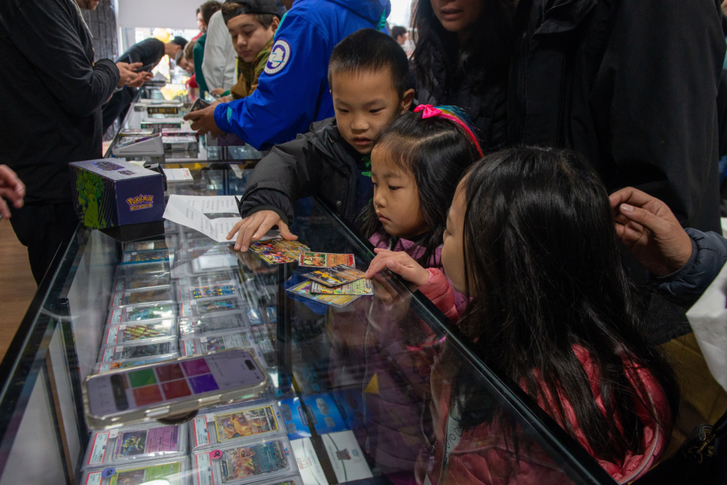 Kids looking for the best Pokemon cards