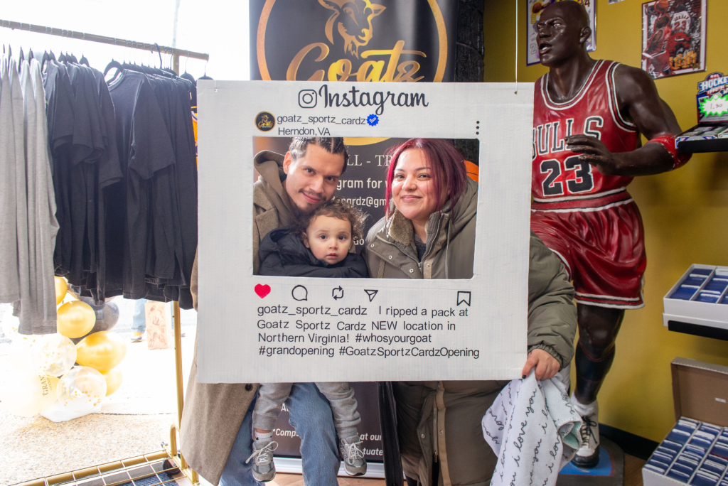 Customers at our photo spot