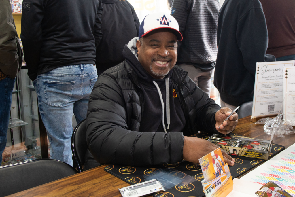 One satisfied customer opening up some boxes just purchased