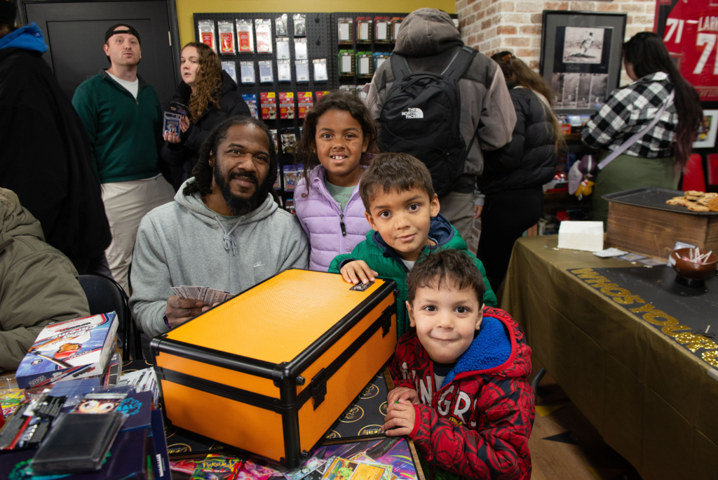 A VIP customer brought his family to share this special day