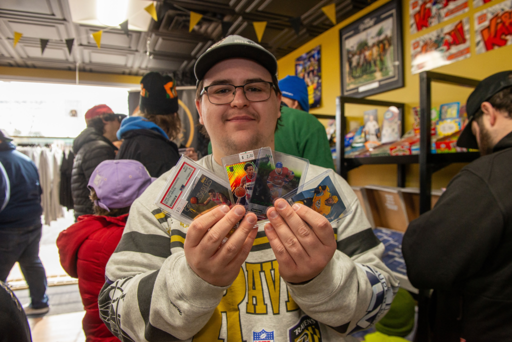 A customer showing of his biggest hits