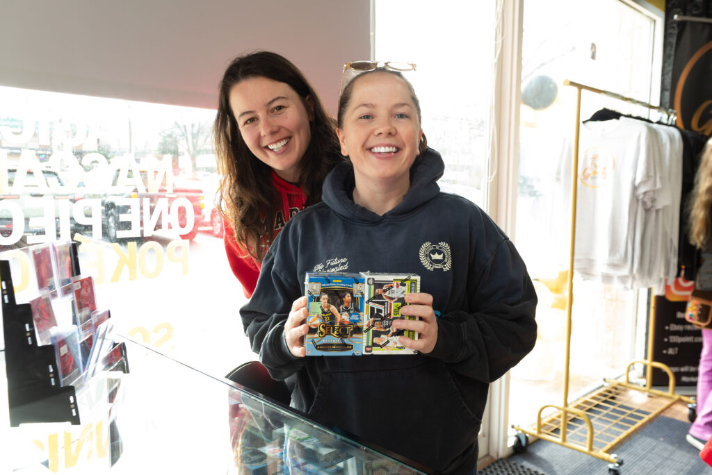 Our WNBA fans purchasing some boxes
