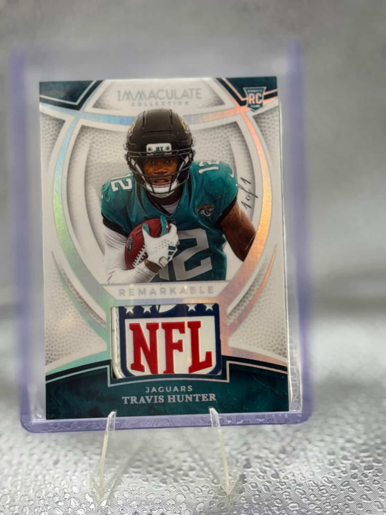 Travis Hunter – 2025 Immaculate NFL Shield 1/1