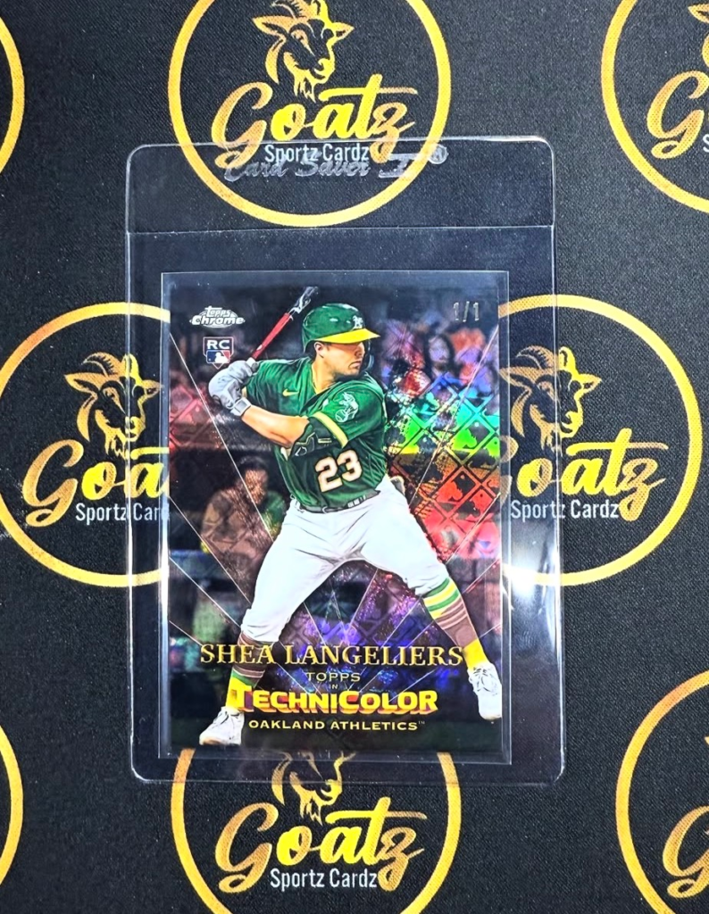 Shea Langeliers – 2023 Topps Chrome Logofractor RC 1/1