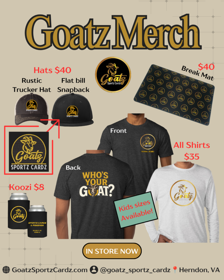 Goatz Merch Flyer