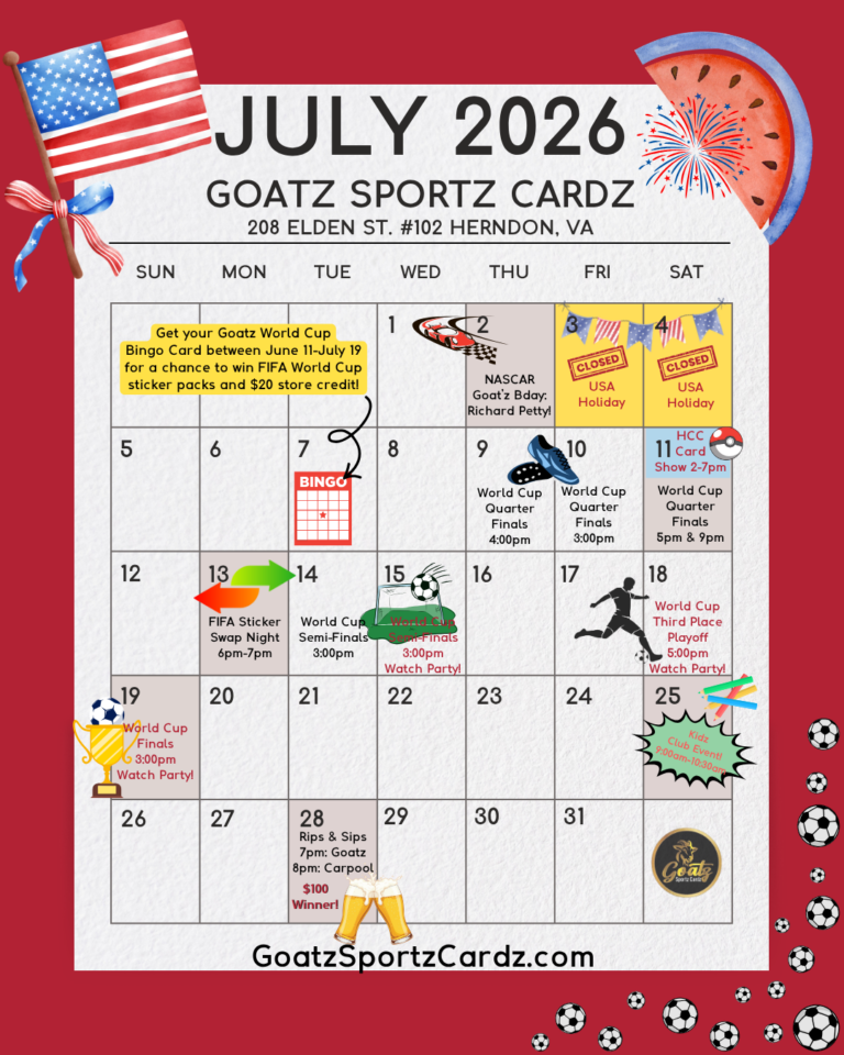 July Calendar of Events